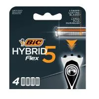 Bic Flex 5 Refill Blister 4 Cartridge