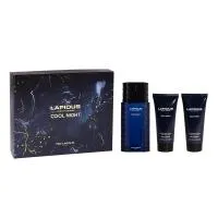 Ted Lapidus Cool Night Gift Set 100ml EDP And 100ml Shower Gel And 100ml After Shave Balm