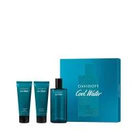 Davidoff Cool Water Eau De Toilette 125ml Plus Showergel 75ml And An Aftershave Balm 75ml