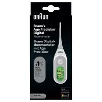 Braun High Speed Digital Thermometer With Age Precis Prt2000