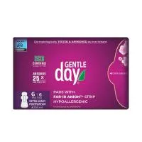 Gentle Day Pads Extra Heavy Flow 6 Pcs