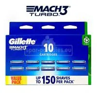 Gillette Mach3 Turbo 10s 120g