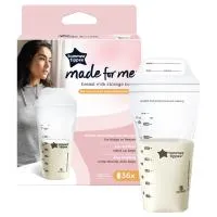 Tommee Tippee Closer To Nature Breastmilk Storage Bags 350ml 36 Pack