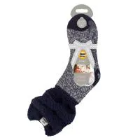 Heat Holders Socks Scrunchie Navy