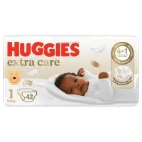 Huggies New Baby Extra Care Size 1 42's