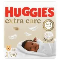 Huggies Extra Care Diapers Size 1 96s
