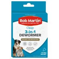 Bob Martin Clear+ 3-in-1 Dewormer Small / Medium Dogs