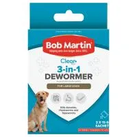 Bob Martin Clear+ 3-in-1 Dewormer Large Dogs