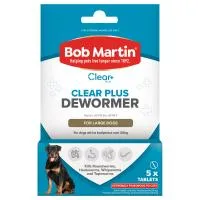 Bob Martin Clear+ Dewormer Large Dogs