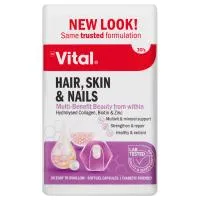 Vital Hair, Skin And Nails 30 Capsules