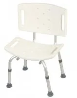 Medic Shower Chair With Back Rest (boxed)