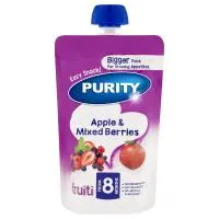 Purity Pouch 150ml Apple Mixed Berries