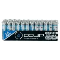 DQUIP Battery Alkaline AAA 24pcs