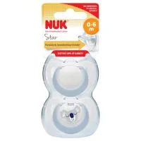 Nuk Soother Silicone Genius Boy 2 Pack