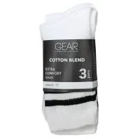 Socks No Season 3pk Mens Casual Cushiion