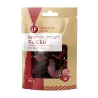 Lifestyle Beef Biltong Sliced Bbq 40g