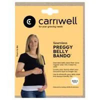 Carriwell Seamless Pregg Belly Bando White 2