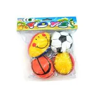 Ideal Toys Balls In Pvc Bag 3 Piece