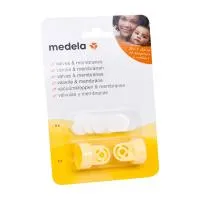 Medela 2 Valve Heads & 6 Membranes