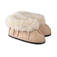 Sheepskin Slippers Block Rubber Sole Adult, 3