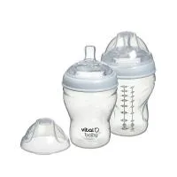 Vital Baby Nurture Feeding Bottle 240ml 2pk