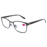Reading Glasses With Pouch Matt Gun Frame