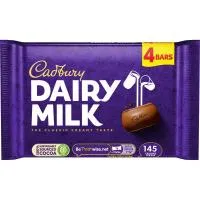 Cadbury Dairy Milk 4pck 108.8g