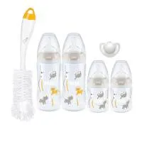 Nuk Temperature Control 4 Bottle Starter Pack 0-6m - White