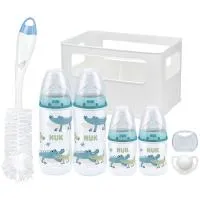 Nuk Temperature Control 4 Bottle Starter Pack 0-6m - Boy