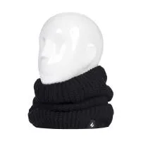 Heat Holders Neck Warmer Ladies Chunky Black