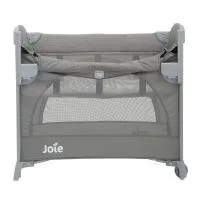 Joie Kubbie Sleep Travel Cot - Foggy Grey