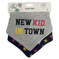 Oh Baby Bib Set Bandana 2pcs