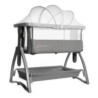 Bww Premium Bedside Crib Sleeper Cot W/ Mosquito Net