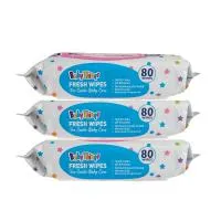 Baby Things Wipes 80's 3pk