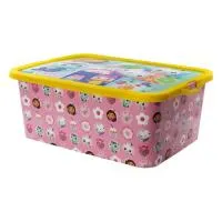 Gabbys Dollhouse 13l Click Box Durable Stackable 38 X 27 X 18 Cm.