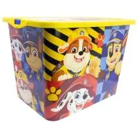 Paw Patrol Rescue Pups 23l Click Box Durable Stackable 29 X 27 X 40 Cm.