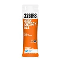 226ers High Energy Gel 76g - Energy Gel Orange Bcaa