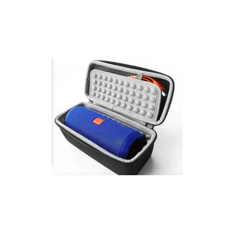 Tuff-Luv Travel Carry Protection Pouch Bag Cover Case For JBL Flip 3 and Flip 4 Speaker - Black