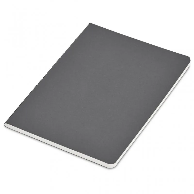 Okiyo Emika FSC Certified Paper A6 Soft Cover Notebook - Dark Grey