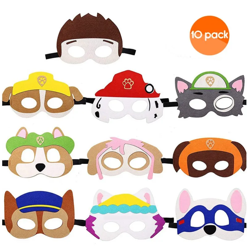 Paw Patrol Masks (10 pack)