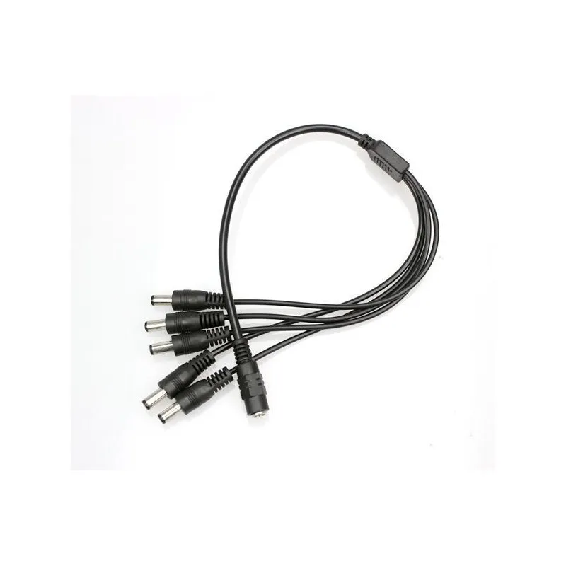 1 to 5 Way CCTV DC Splitter