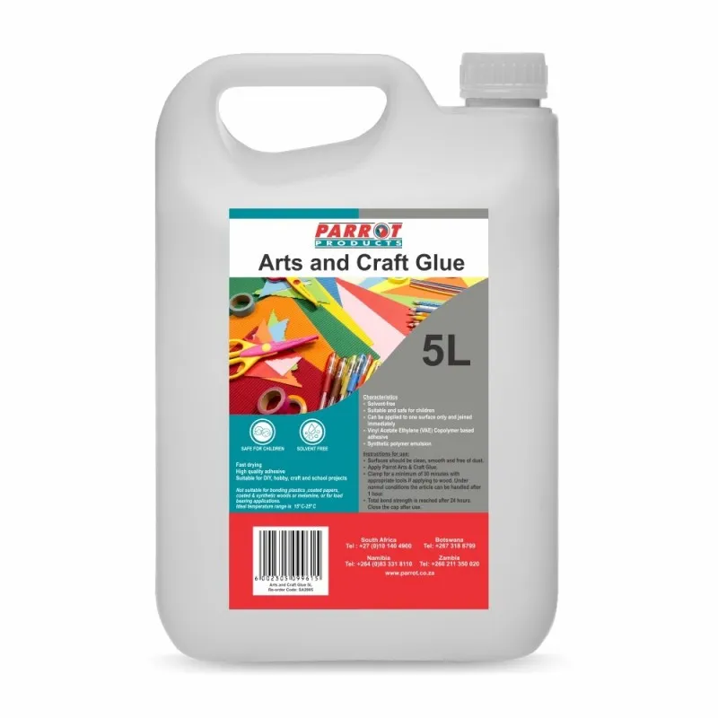 Parrot Craft and Arts Glue - 5L