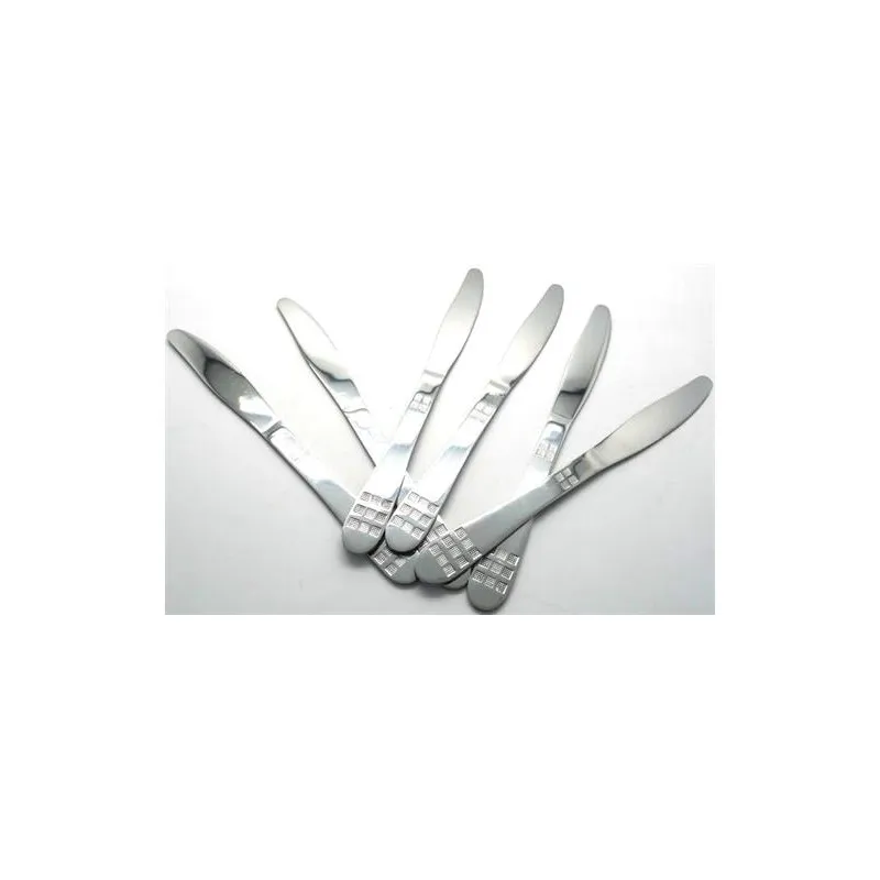 Casey Catering 6 Piece Stainless Steel Dinner Knives Set