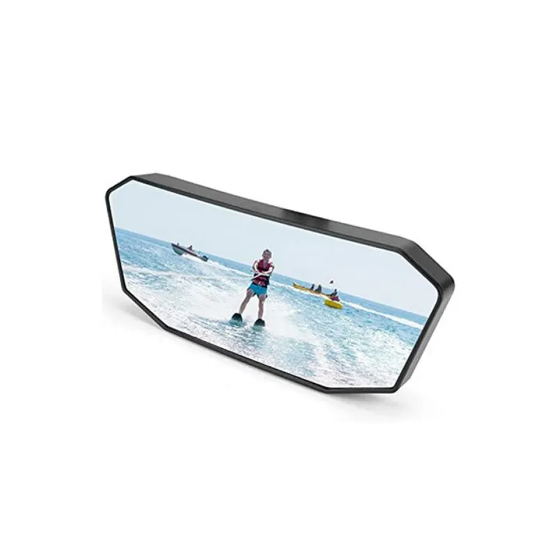 Universal Rear View Mirror for Boats - Convex Mirror Design