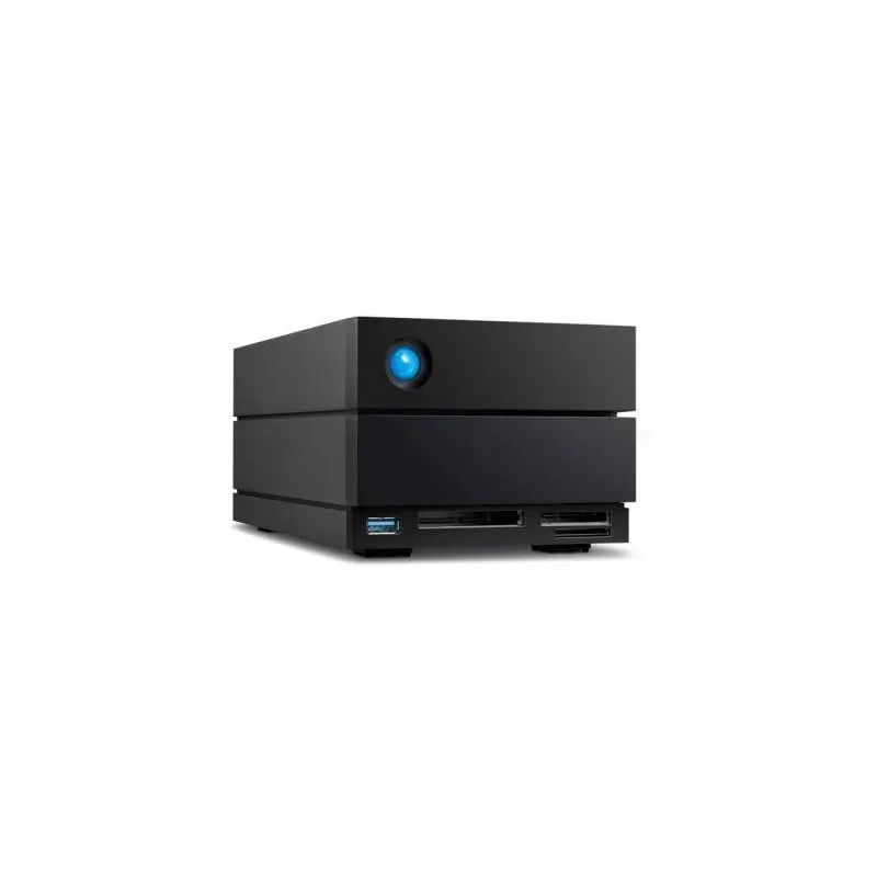 Seagate LaCie STLG20000400 2big Dock Thunderbolt 3 20TB Dual Thunderbolt 3 & DP ports for 2x4K or 1x 8K diplays RAID USB3.2