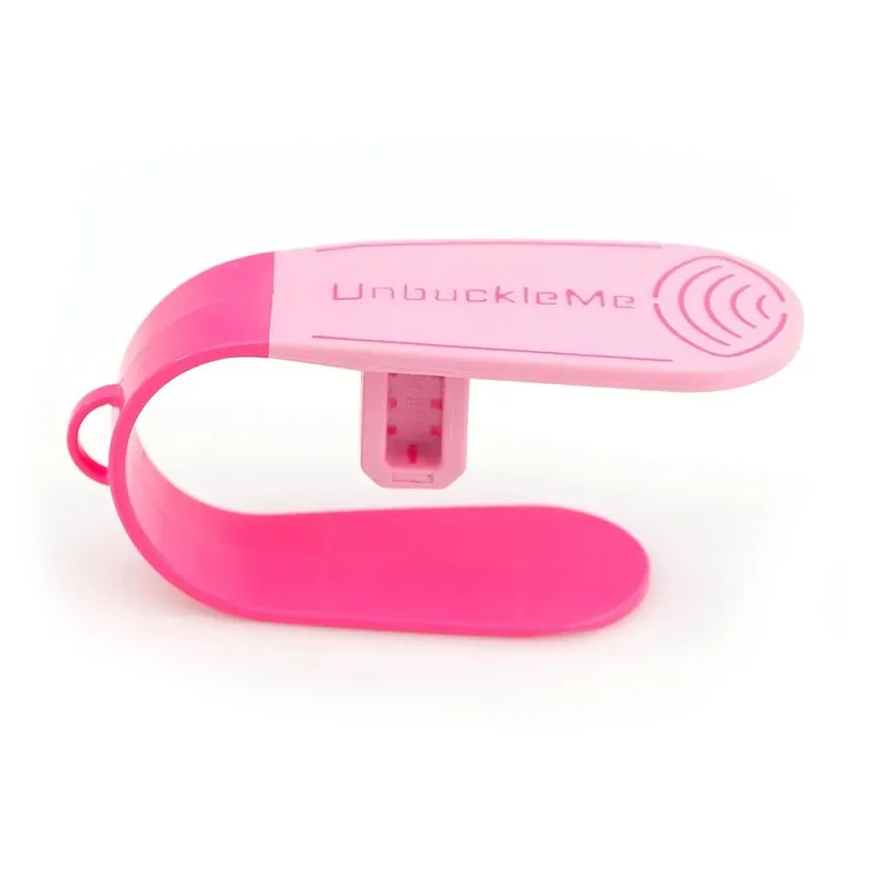 UnbuckleMe Car Seat Buckle Release Tool - eliminates thumb pain and broken nails from unbuckling a child or toddler car seat