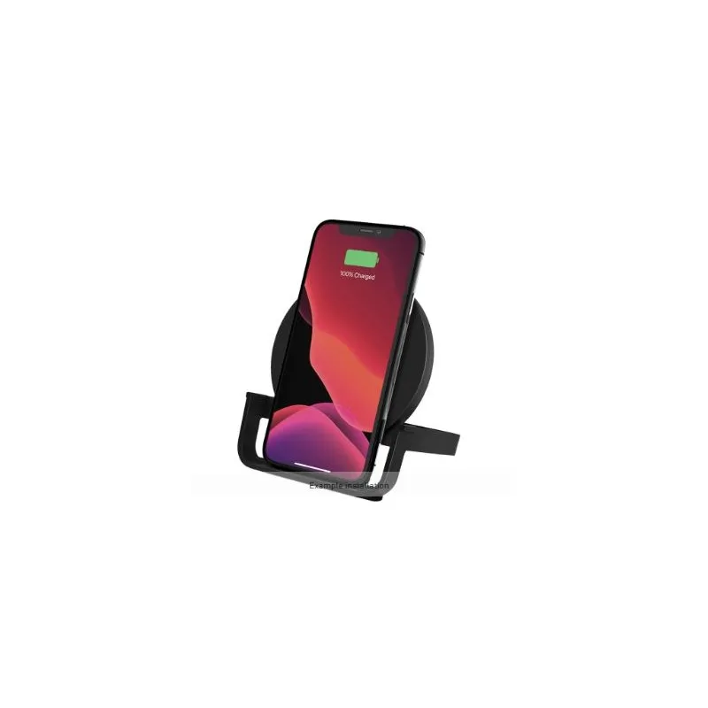 Belkin Boostcharge Wireless Charging Stand 10Watt (Includes USB-A to Micro-USB Cable) - Black