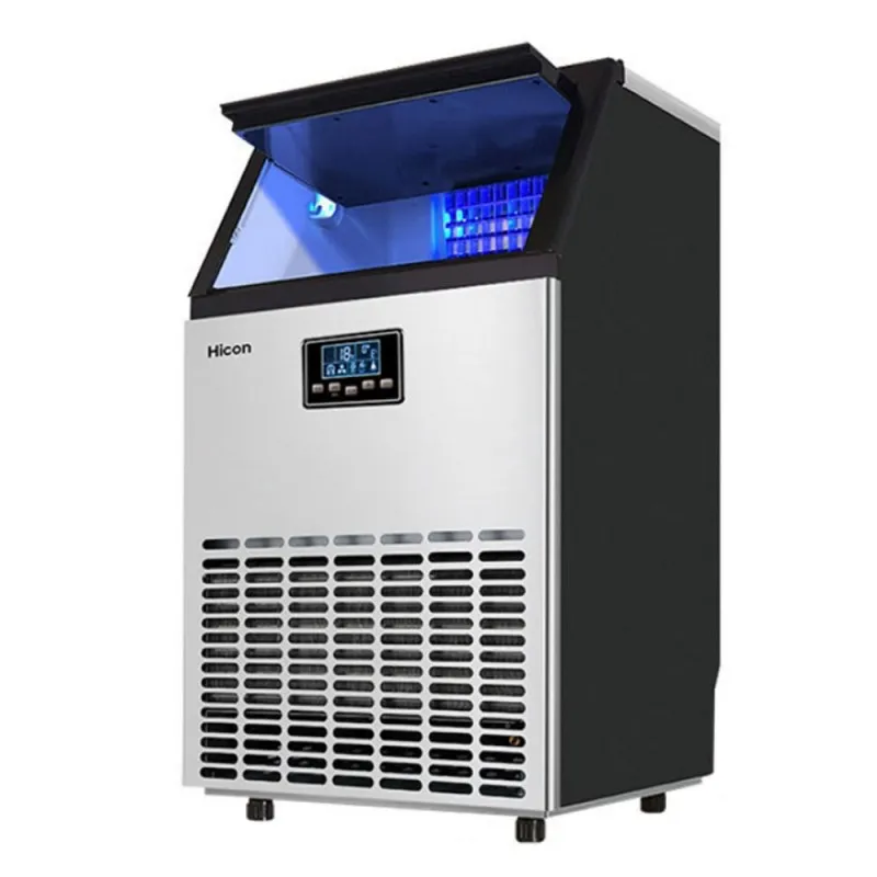 55KG Commercial Ice Machine (Plumbed-In) - high ice production capacity of 55kg per 24 hours (Ice M…