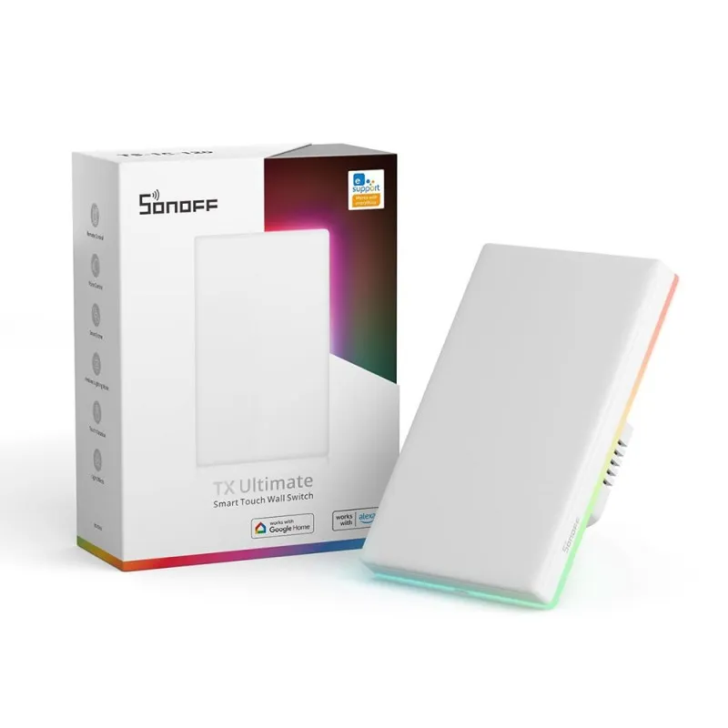 SONOFF TX Ultimate - Smart Touch Wall Switch - (Requires Neutral Wire)