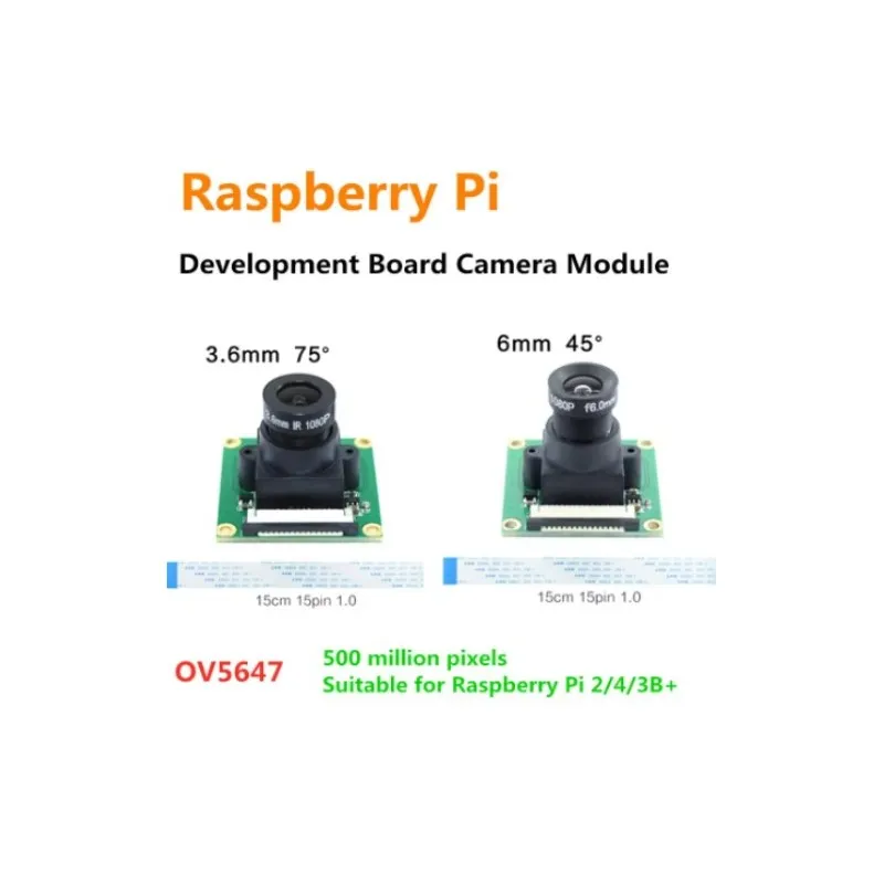 OV5647 Raspberry Pi camera 3B+4B 5 million pixel